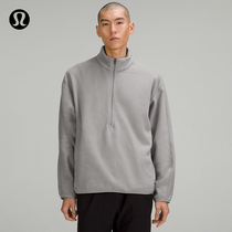 Oversized-Fit men pull down loose cut half zipped sweatshirt -- lululemon -- LM3DTCS