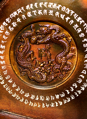 黄铜香炉中式佛堂供养功德具足