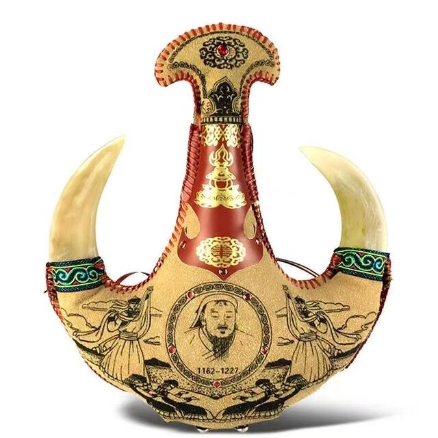 Mare's kumiss wine skin pot milk wine 38 degrees 500ml horn wine Inner Mongolia specialty wine non-stuffy donkey liquor