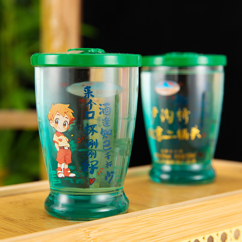 北京二锅头清香型玻璃口杯酒42度原浆16杯150ml纯粮整箱白酒礼盒