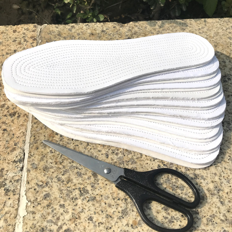 儿童鞋垫 小孩宝宝全纯棉千层布可剪裁手工吸汗透气加厚春秋冬季