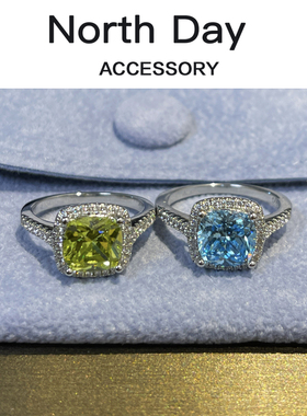 925纯银宝石northday戒指