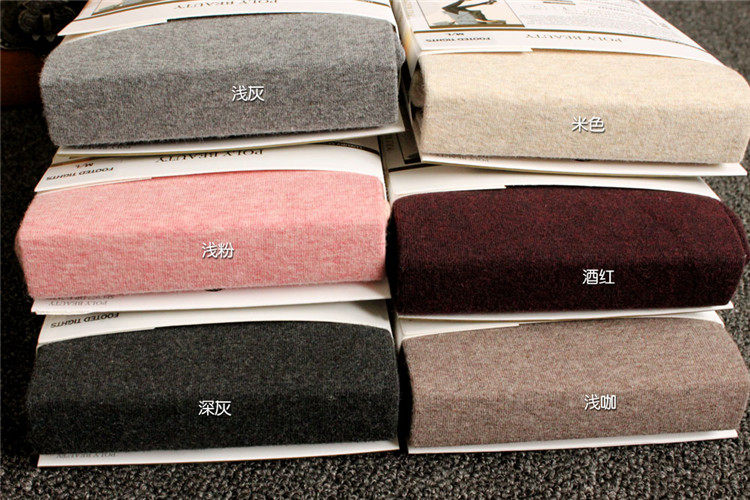 【POLY BEAUTY】700D纯棉平板加绒磨毛微压力踩脚袜PB春秋连裤袜,淘宝优惠券,粉丝福利购,淘宝优惠卷