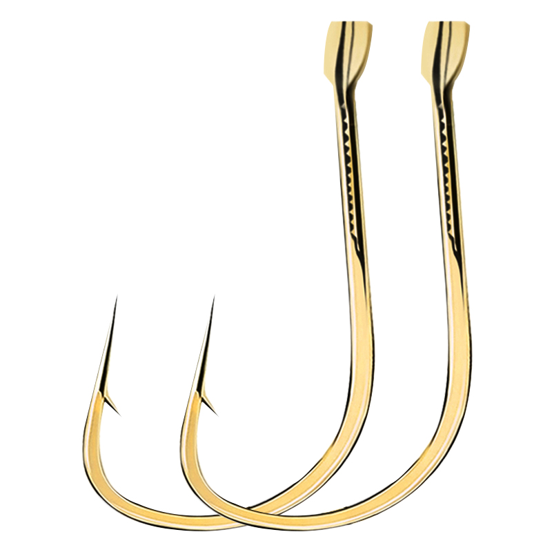 双槽血槽伊豆鱼钩日本进口散装钩有倒刺鲫鱼鲤鱼钩歪嘴钩垂钓渔具