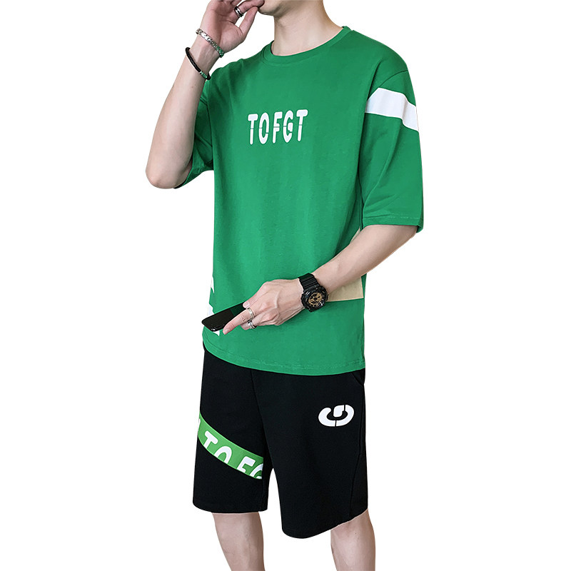 。十七八岁男孩子17套装18阳光20几 臻蒂美T恤