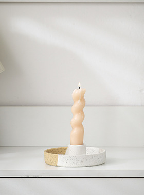 Ceramic Incense Holder陶瓷香托香盘香座香插圣木底座燃烧器烛台