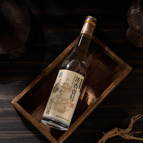 盒马 浓香壹号 浓香型白酒 52度 500ml*4瓶 - 图2