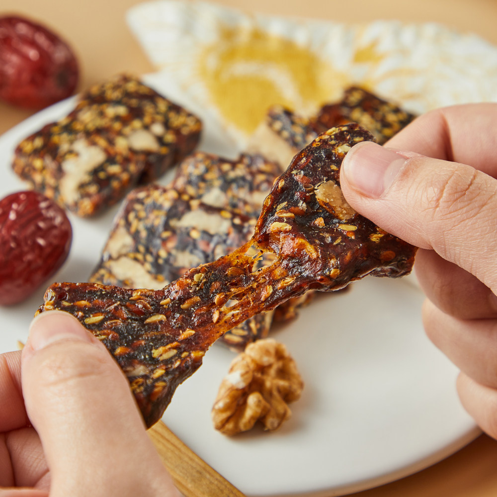 盒马MAX 亚麻籽枣泥核桃糕 550g手工揉糖枣香浓郁果香清甜,淘宝优惠券,粉丝福利购,淘宝优惠卷