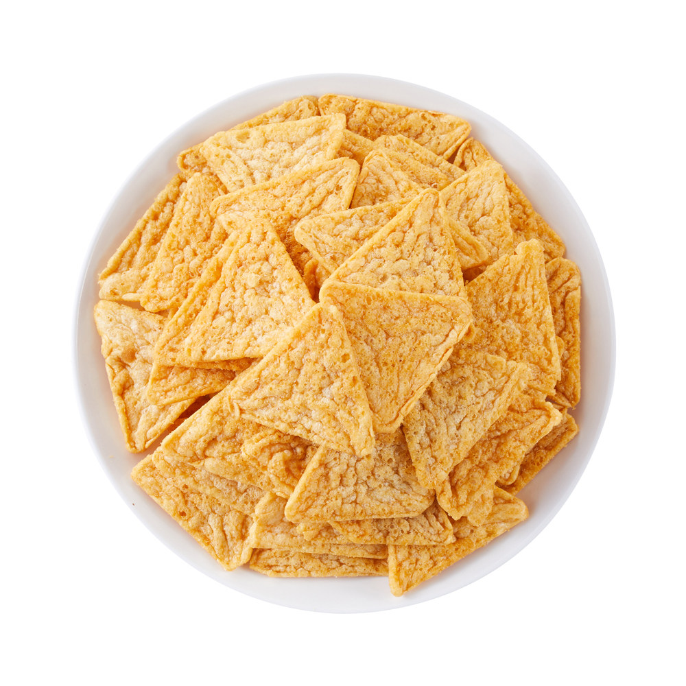 盒马MAX 三蛋白虾片 320g非油炸含膳食纤维虾肉≥30%休闲膨化零食