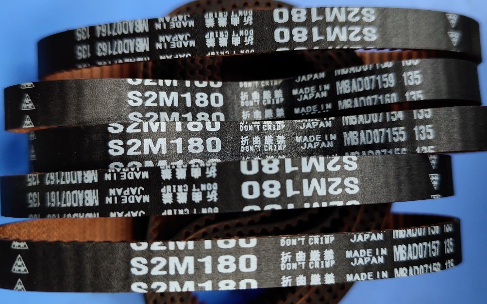 BANDO STS S2M114 S2M116 S2M118 S2M120 122三之星橡胶同步皮带 - 图0
