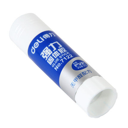 得力7122 强力固体胶 胶棒PVP中号胶水胶棒 21G 固体胶棒学生财务办公用品 - 图2