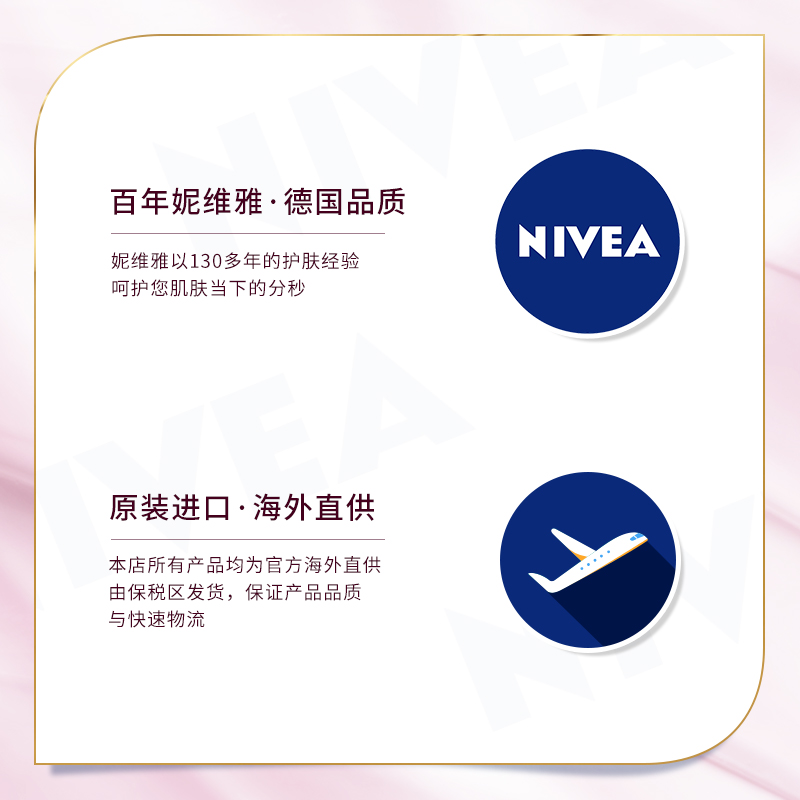 NIVEA妮维雅官方海外旗舰店妮维雅男女深层修护润肤乳液全身滋润身体乳保湿补水香体400ml*23