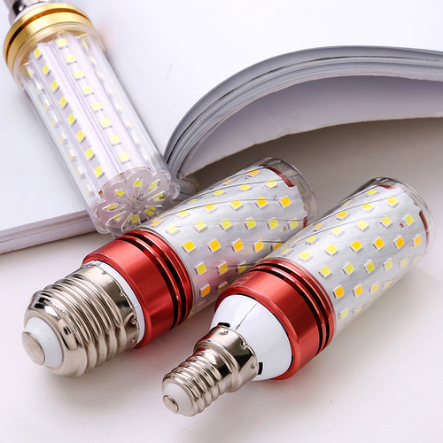 led节能灯照明台灯超亮e14 e27大小螺口家用吊灯客厅玉米灯泡室内 - 图1