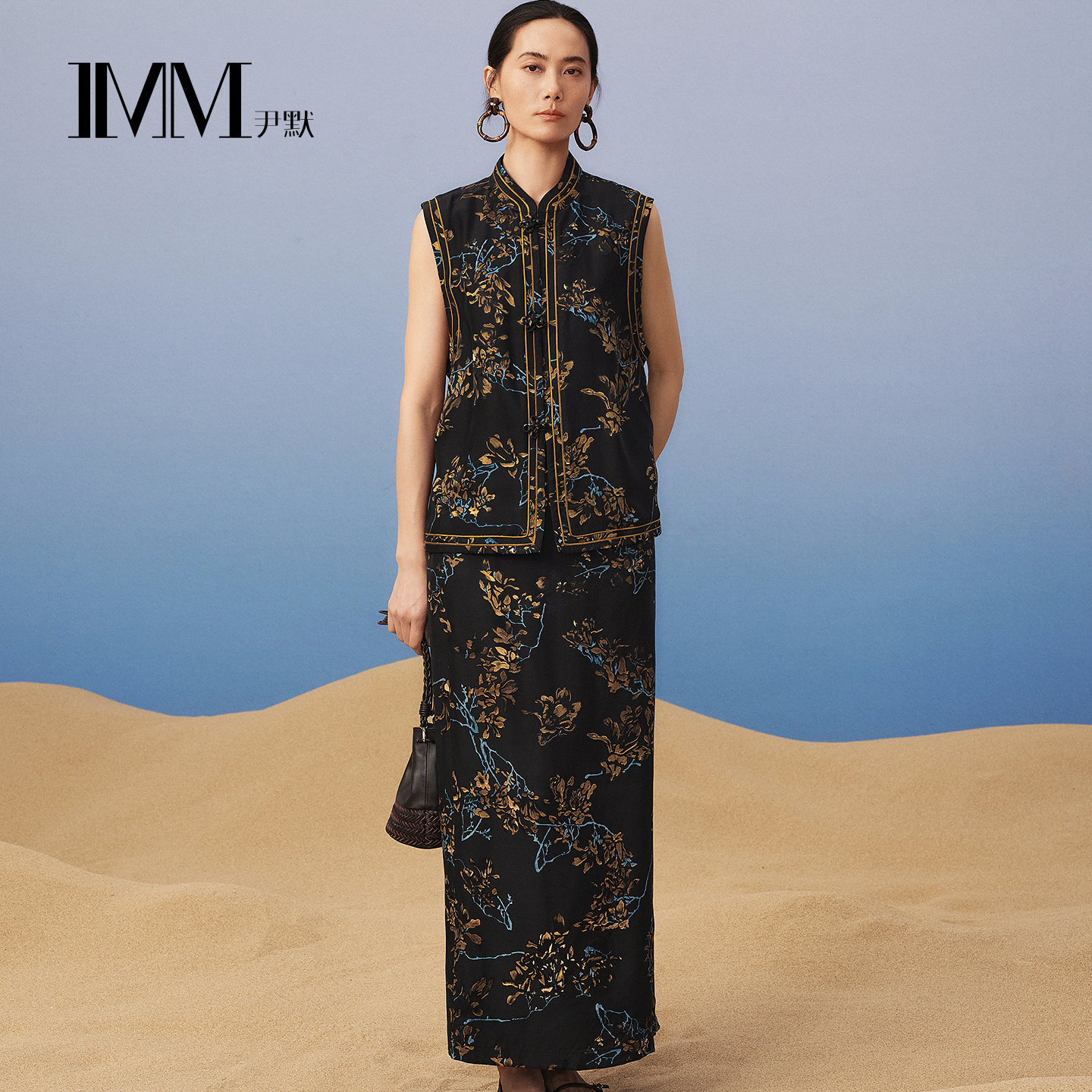 The same style as the mall’s Yinmo Mulberry Silk New Chinese Style Vest