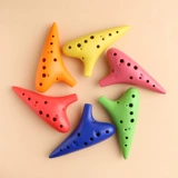 Смола Ocarina 12 -Hole Пластиковая средняя средняя часть AC Двенадцать -отверстие вход вступительный прибор для начальной школы ученик Di Di Professional Pelief