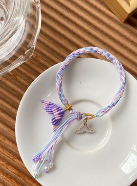 大中编绳简约时尚diy手作创意礼品