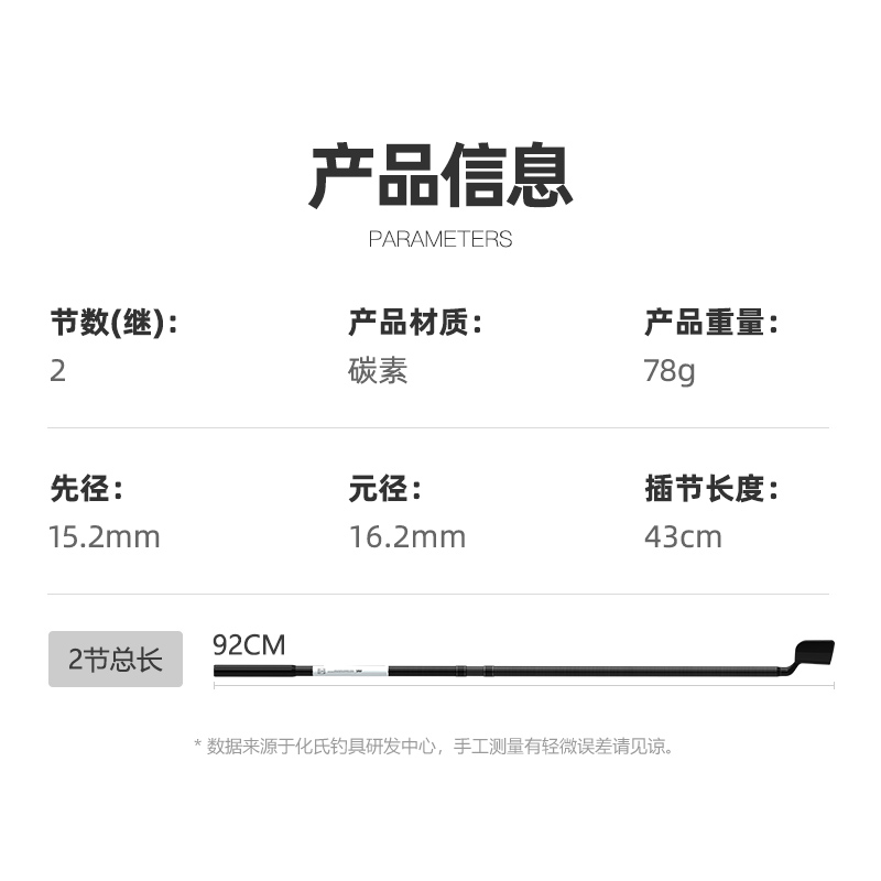 一味mini并继竿挂化氏超轻竞技炮台碳素超硬迷你钓鱼支架超硬台钓 - 图2