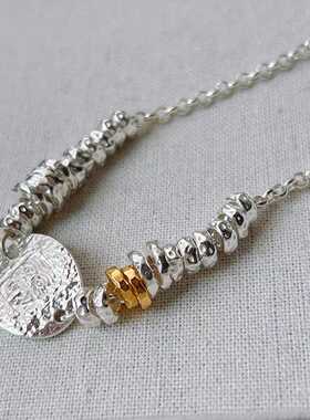 新款999足银扎基拉姆盘缠项链男女款百搭款送女生闺蜜生日礼物