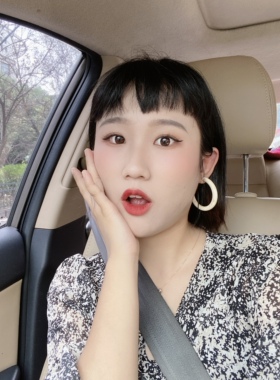 白色耳圈白色耳圈韩国气质潮耳饰