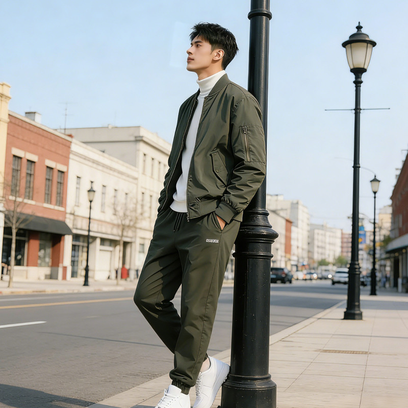 沃尔玛尾货 美式复古飞行夹克男士秋冬款防风保暖棒球领外套棉服,淘宝优惠券,粉丝福利购,淘宝优惠卷