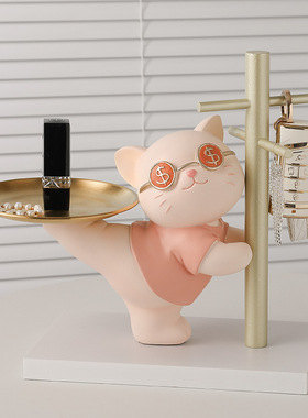 招财猫入户门玄关摆件搬家礼物