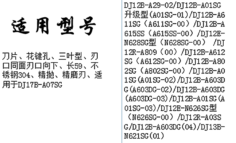 九阳豆浆机原装配件刀片DJ12B-A29/A615SG/A01SG/A611SG三叶 刀头 - 图1