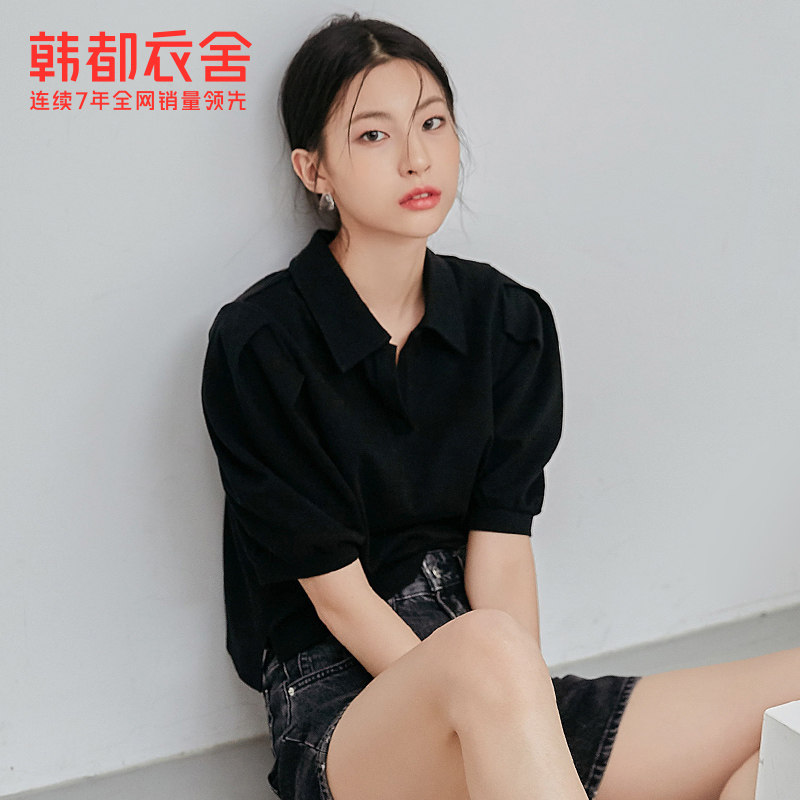 韩都衣舍2020夏装新款韩版ins t恤 韩都衣舍T恤