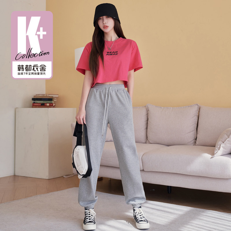 韩都衣舍2022韩版夏装新款休闲裤 韩都衣舍休闲裤