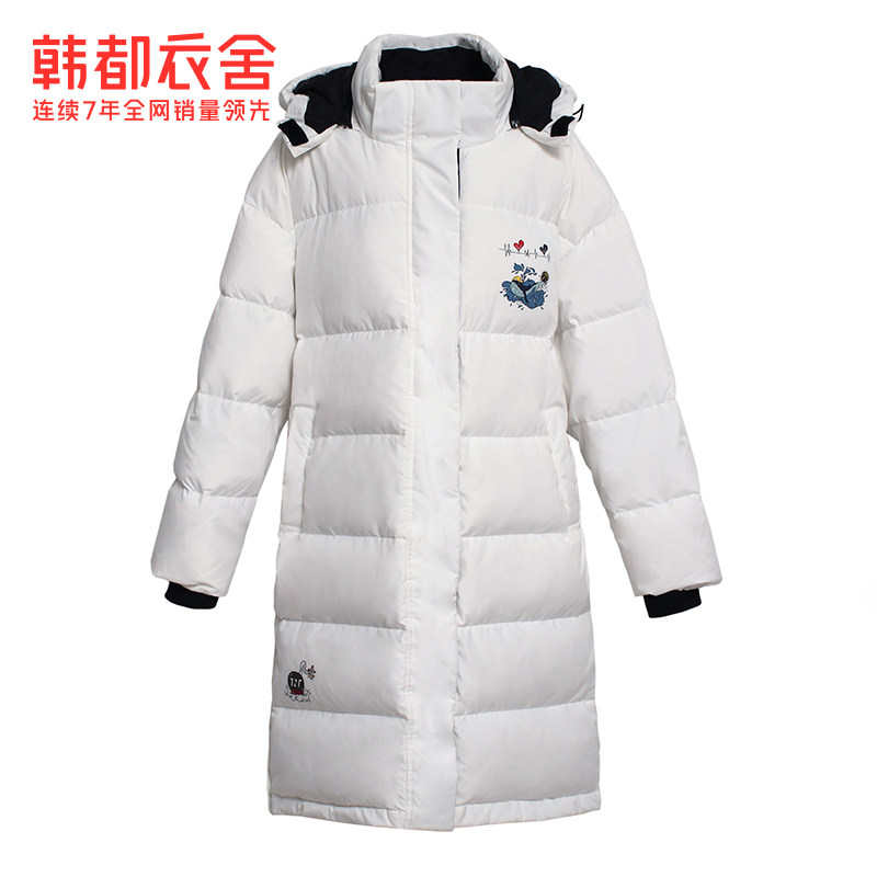【明星同款】韩都衣舍x时代魭羽绒服 韩都衣舍羽绒服