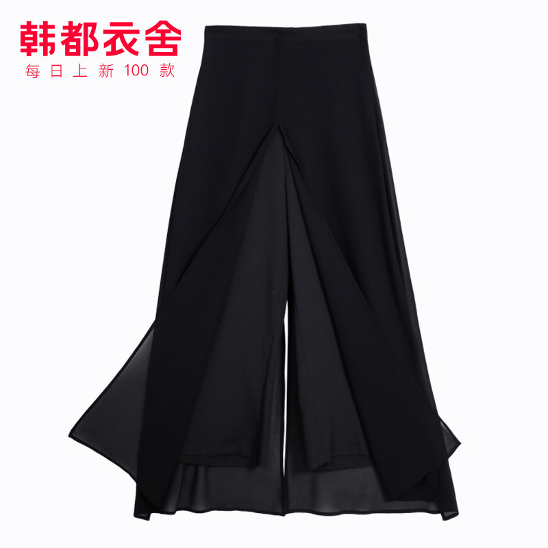 韩都衣舍2019夏装韩版新款耒休闲裤 韩都衣舍秀衣莲休闲裤