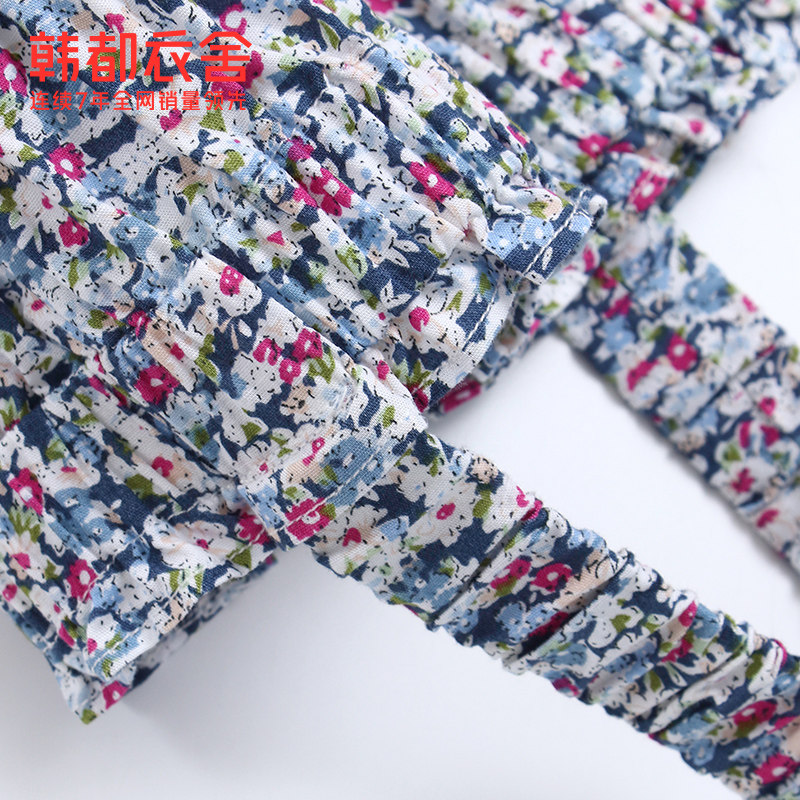 韩都衣舍2020秋装新款收腰女连衣裙 韩都衣舍连衣裙