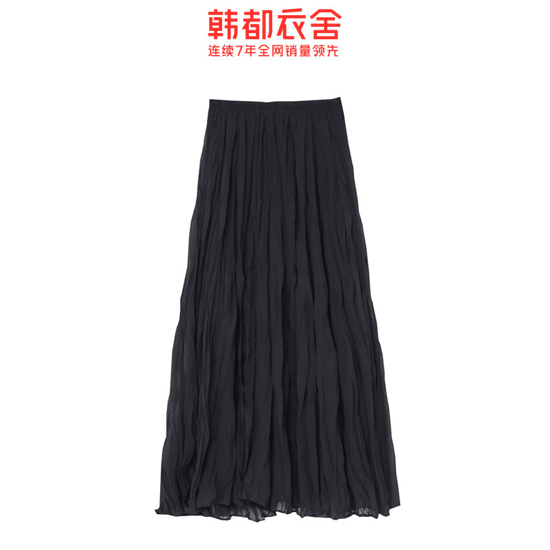  韩都衣舍柔朵半身裙