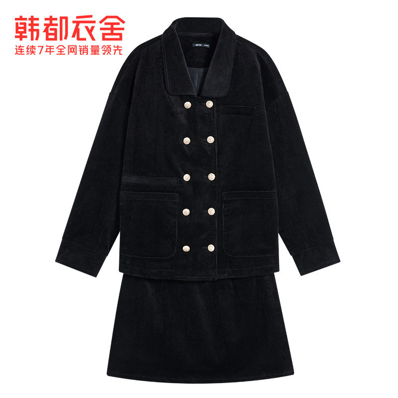 韩都衣舍套装女2022春秋装气质两件 韩都衣舍时尚套装