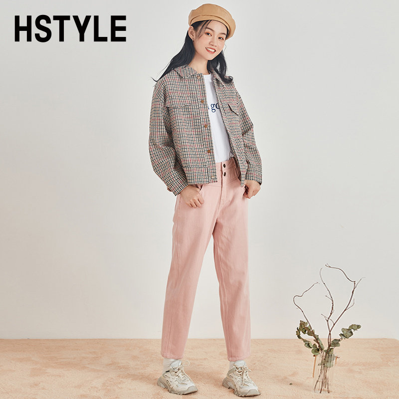  韩都衣舍毛呢外套