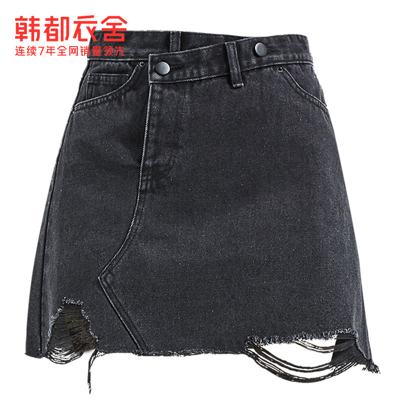 韩都衣舍2020夏新款韩版辣妹半身裙 韩都衣舍半身裙