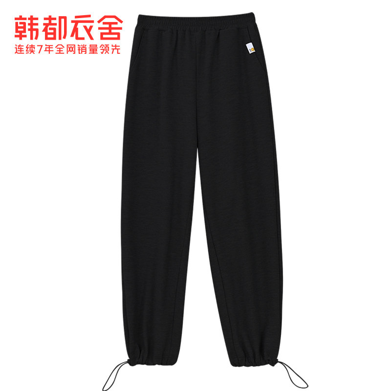 韩都衣舍2022韩版夏新款宽松休闲裤 韩都衣舍休闲裤