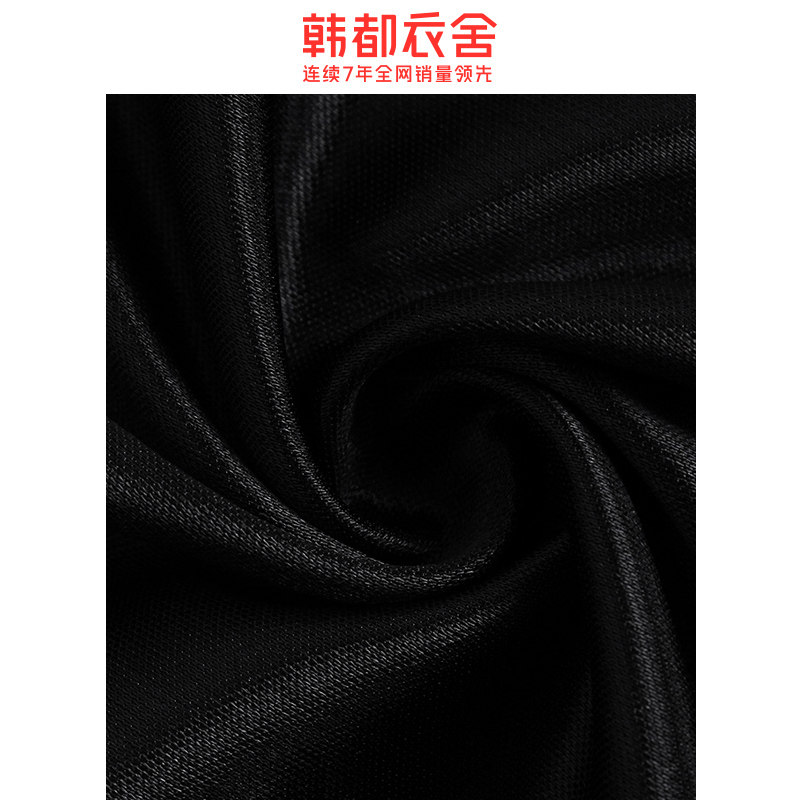 韩都衣舍2020夏季仙女过膝长裙子 韩都衣舍雨薇连衣裙