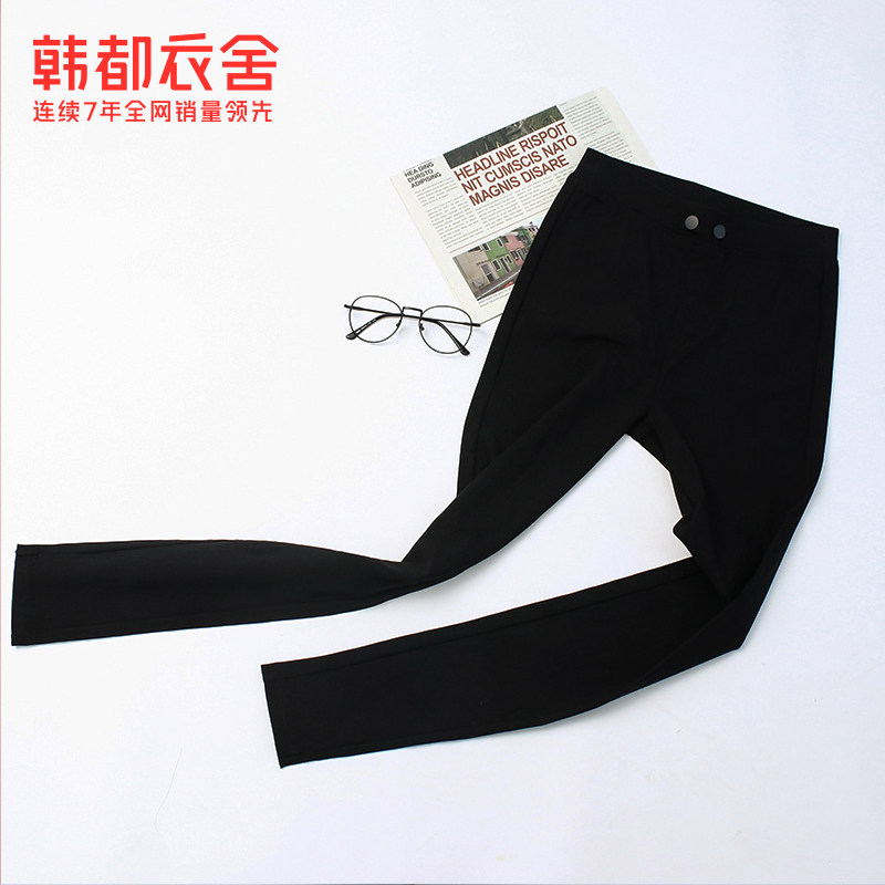 韩都衣舍旗舰店2020秋季新款打底裤 韩都衣舍雨薇打底裤