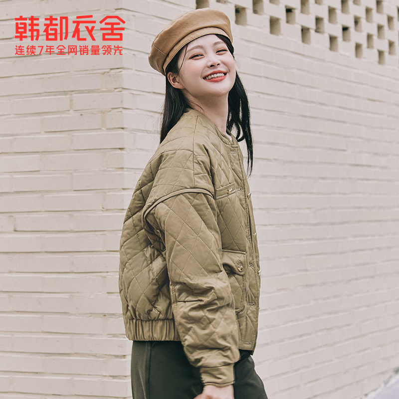 韩都衣舍2021年秋冬新款韩版羽绒服 韩都衣舍羽绒服