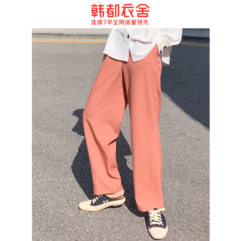 韩都衣舍旗舰店2020秋装新款休闲裤 韩都衣舍敏丽休闲裤