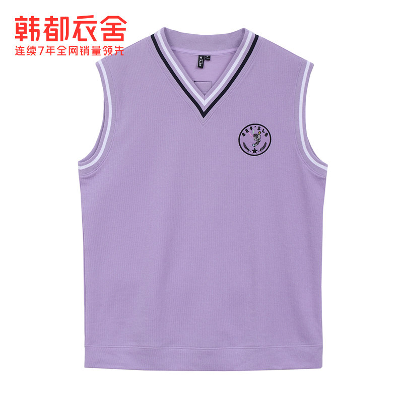 【明星同款】韩都衣舍x时代秋装马甲 韩都衣舍敏丽马夹