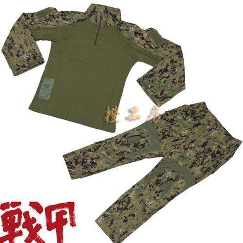 Trigger冻鱼战甲GEN3从林数码AOR2米彩男战斗服作战服海豹套装 - 图0