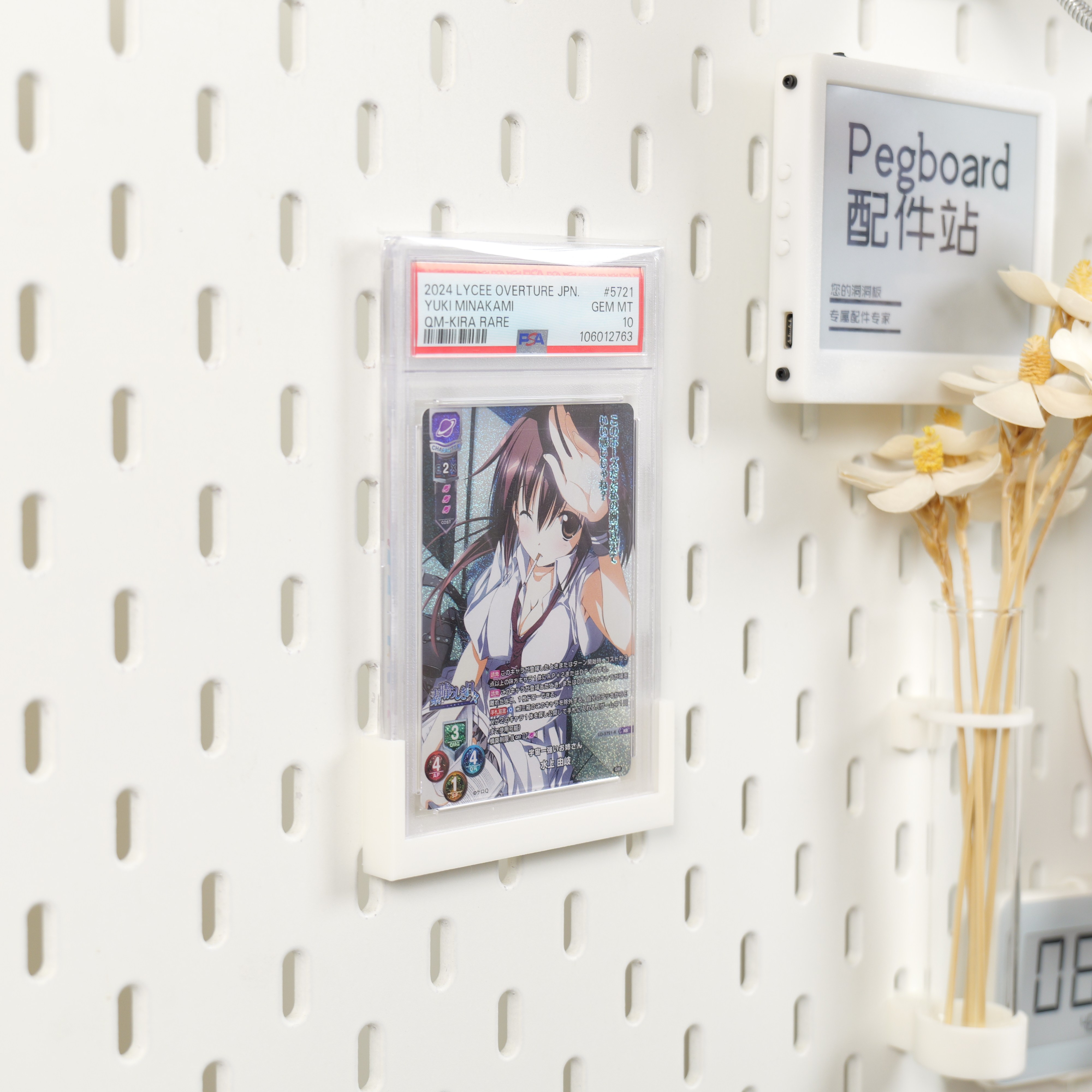 适用宜家SKADIS 斯考迪斯宜家洞洞板配件 PSA  BGS评级卡支架,淘宝优惠券,粉丝福利购,淘宝优惠卷