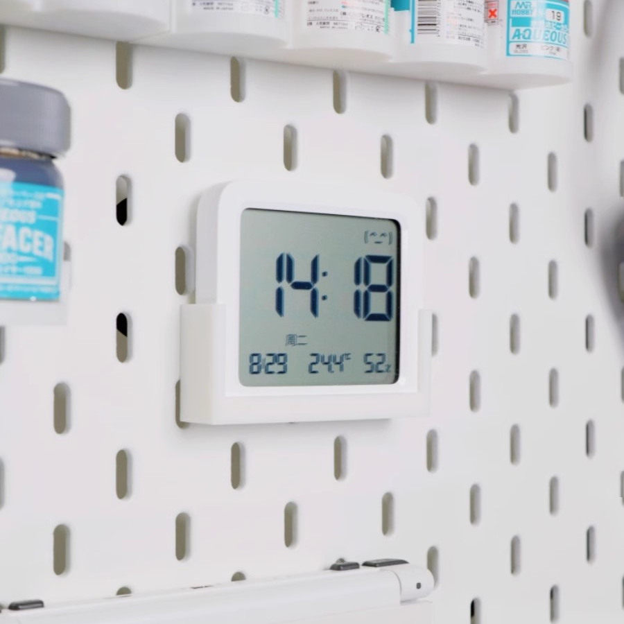 适用宜家SKADIS 宜家洞洞板配件 小米温湿度计2 3 3Mini pro支架,淘宝优惠券,粉丝福利购,淘宝优惠卷