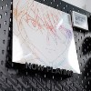 Suitable for IKEA SKADIS IKEA hole board accessories vinyl record creative stand