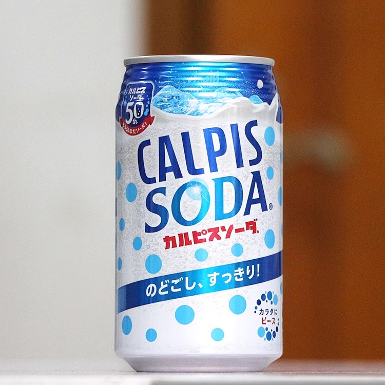 新包装日本可尔必思乳酸菌碳酸风味饮料350ml罐装0脂CALPIS饮品 - 图3