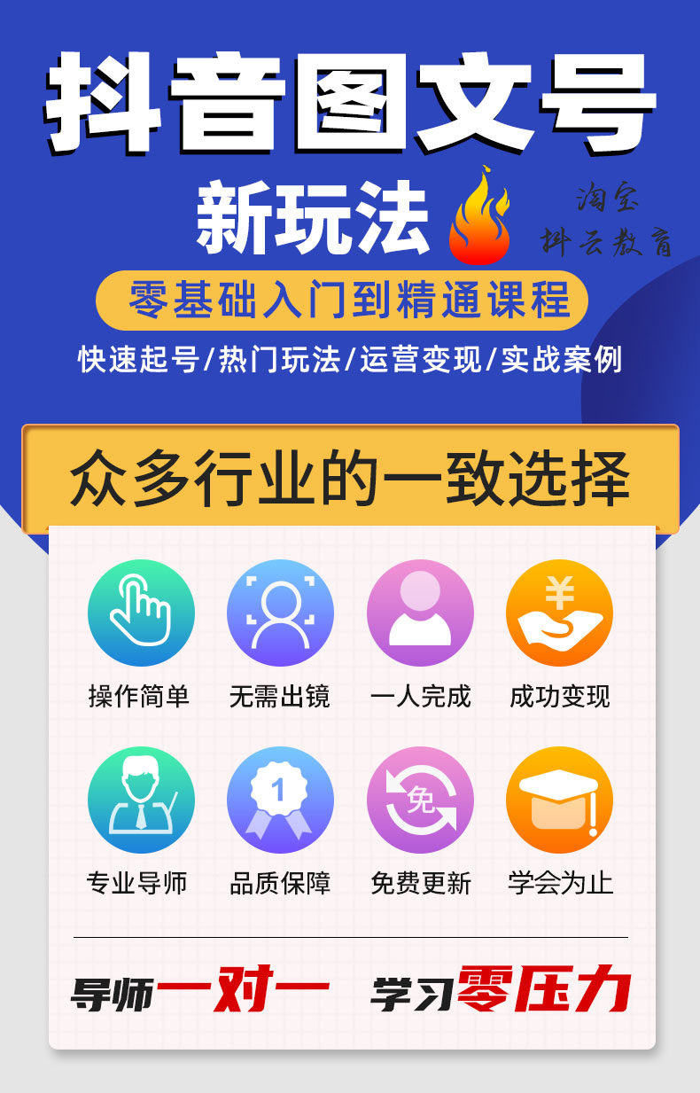 抖音图文号运营