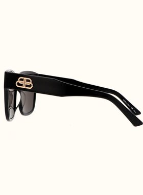 BALENCIAGA BB0056S墨镜巴黎世家方框太阳镜时尚潮流男女板材复古