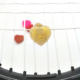 Free shipping for all three tennis rackets, heart-shaped silicone shock absorbers, shock absorbers, round shock absorbers