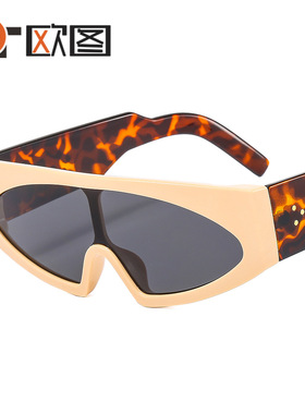 2023年度新款个性连体男女士太阳镜潮流朋克欧美墨镜跨境M475